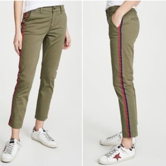NWOT CURRENT/ELLIOTT the side stripe confidant in beechwood women’s Size 24 - Picture 1 of 10
